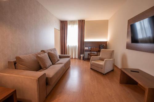 Suite Familiar del hotel Spa Norat Torre Do Deza. Foto 3