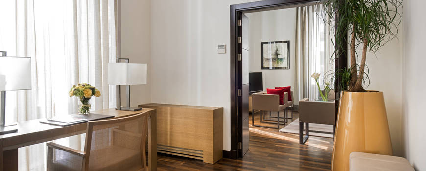 Suite del hotel Nh Collection Madrid Palacio De Tepa