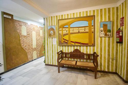 Habitación Cuádruple del hotel Virgen De Los Reyes