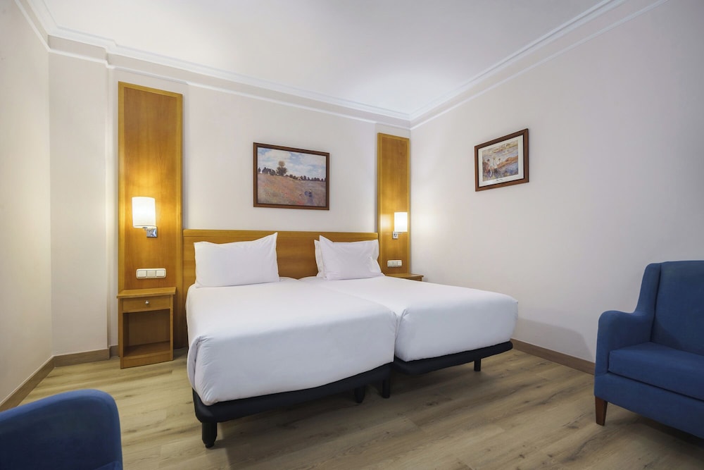 Habitación con 1 cama doble o 2 individuales del hotel Crisol Almería. Foto 3