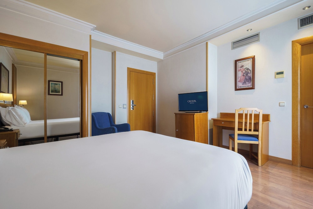 Habitación con 1 cama doble o 2 individuales del hotel Crisol Almería. Foto 6