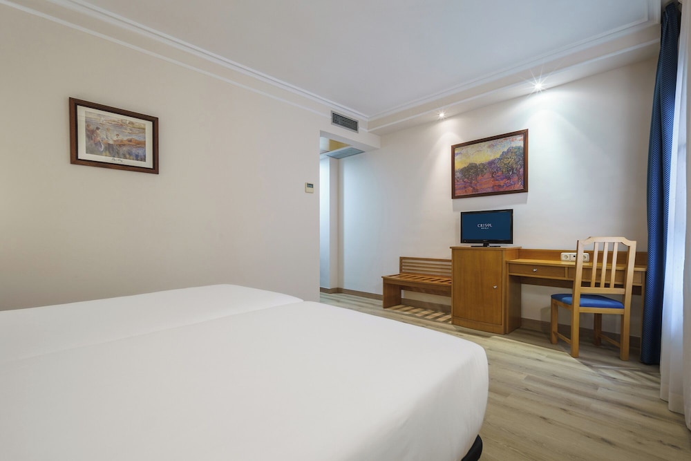 Habitación básica con 1 cama doble o 2 individuales (With Parking) del hotel Crisol Almería. Foto 8