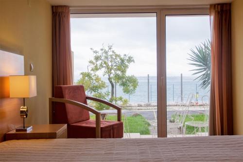 Habitación Doble Superior con terraza del hotel Inatel Oeiras