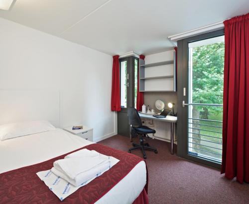 Habitación Individual con baño privado del hotel Prince's Gardens - Campus Accommodation