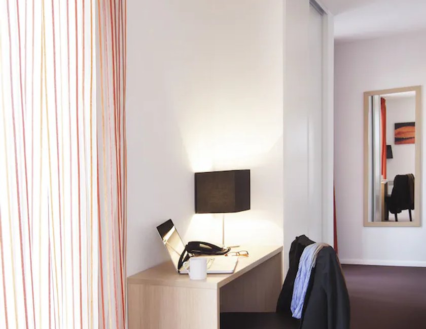 Apartamento Con Cocina 1 habitación 2 Camas dobles del hotel Adagio Access Saint Louis Bâle. Foto 7