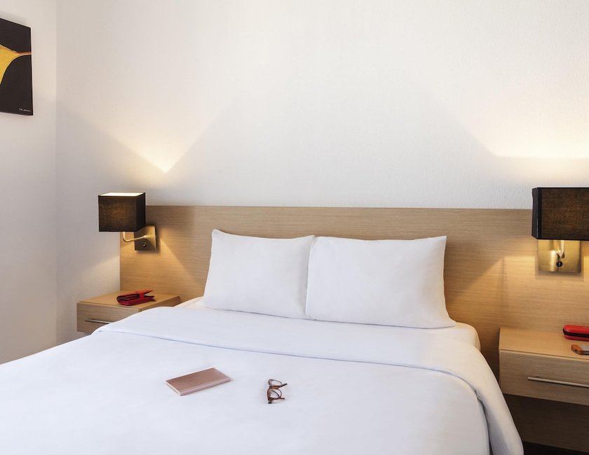 Estudio 1 Cama doble kitchenette del hotel Adagio Access Saint Louis Bâle