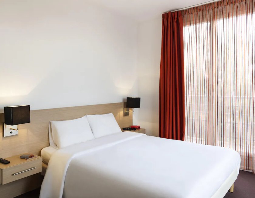 Estudio Con Cocina Grand 1 Cama doble del hotel Adagio Access Saint Louis Bâle