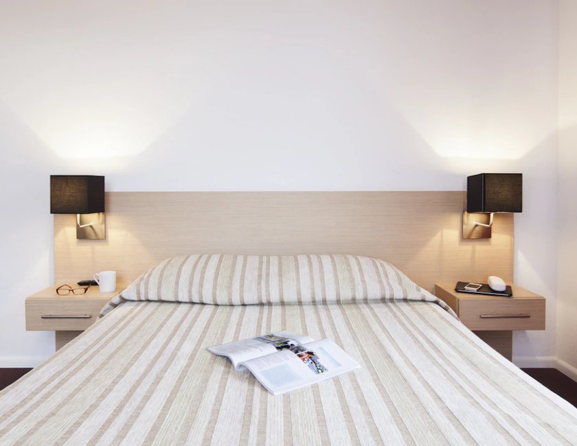 Estudio Con Cocina Grand 1 Cama doble del hotel Adagio Access Saint Louis Bâle. Foto 5