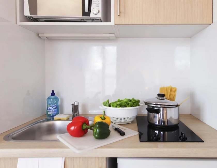 Estudio Con Cocina Grand 1 Cama doble del hotel Adagio Access Saint Louis Bâle. Foto 11