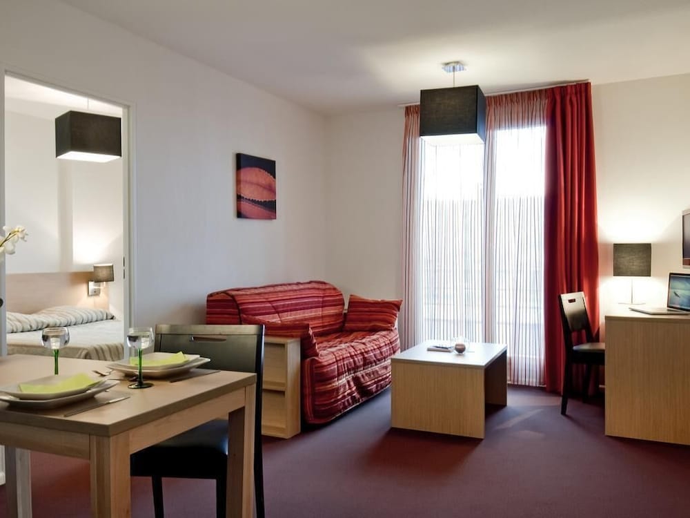 Apartamento de un dormitorio para cuatro personas del hotel Adagio Access Saint Louis Bâle. Foto 4