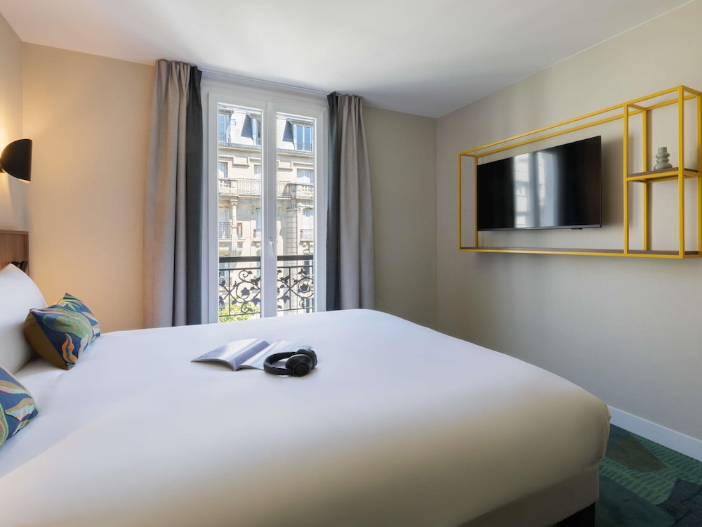 Habitación estándar doble, 1 cama doble del hotel Ibis Styles Paris Crimee la Villette. Foto 4