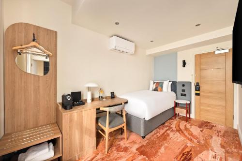 Habitación Individual Acogedora del hotel Mercure London Bloomsbury. Foto 6