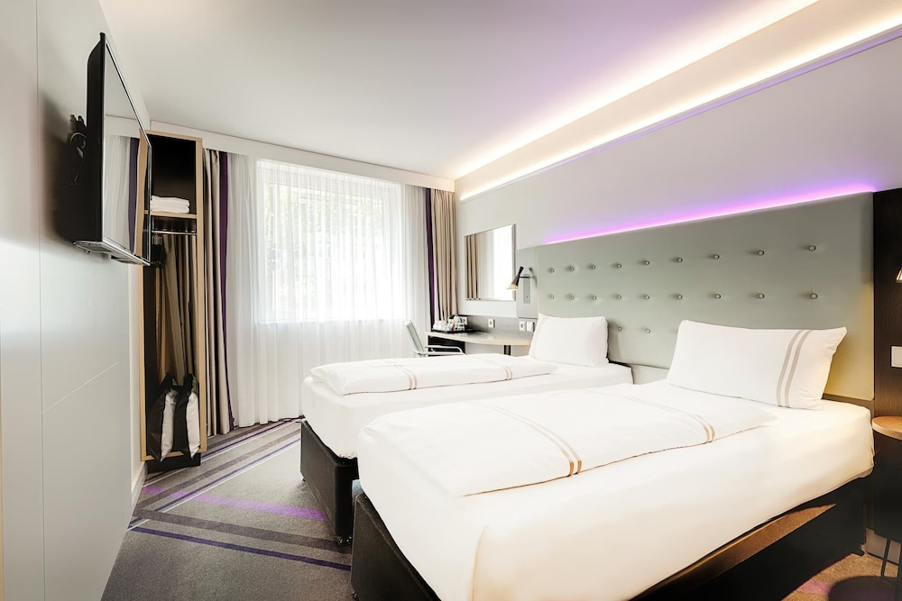 Habitación estándar con 2 camas individuales del hotel Premier Inn Berlin City Centre