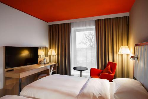 Habitación Superior del hotel Park Inn By Radisson Frankfurt Airport. Foto 3