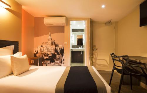 Habitación Individual Confort del hotel Brésil Opera