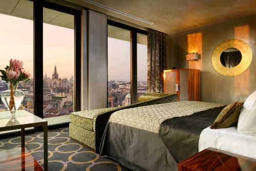 Suite Presidencial con vistas a la catedral del hotel Uptown Palace