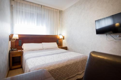Habitación Doble Pequeña del hotel Abadía Camino Santiago