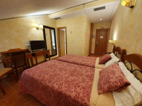 Habitación Doble - Ático del hotel Abadía Camino Santiago