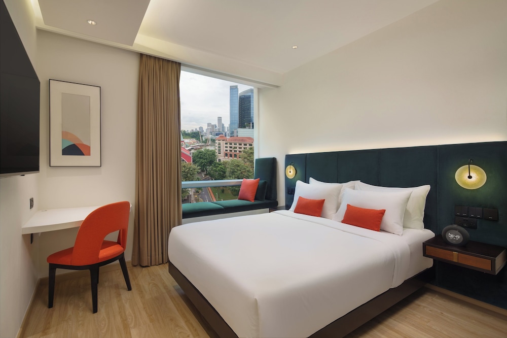 Habitación superior, 1 cama de matrimonio (Queen) del hotel Park Regis Singapore. Foto 4