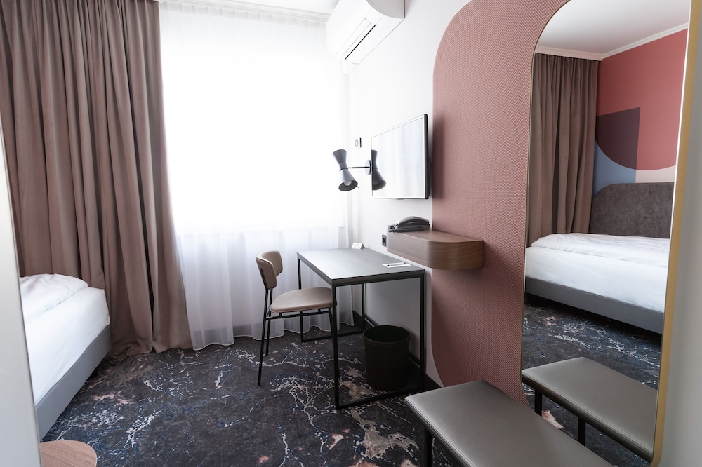 Habitación Individual Estándar del hotel Mercure Mainz City Center. Foto 4