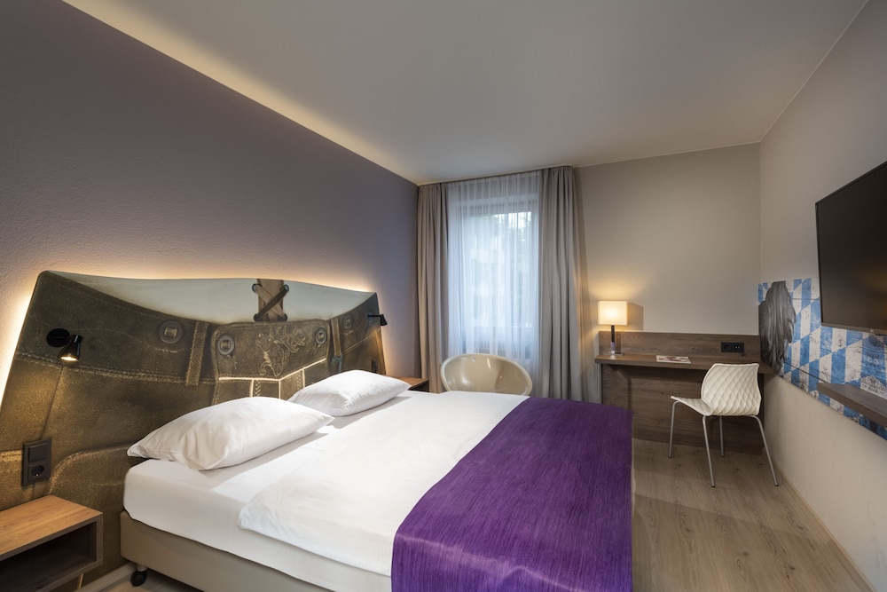 Habitaciones superiores con 2 camas individuales del hotel Ibis Styles Rosenheim