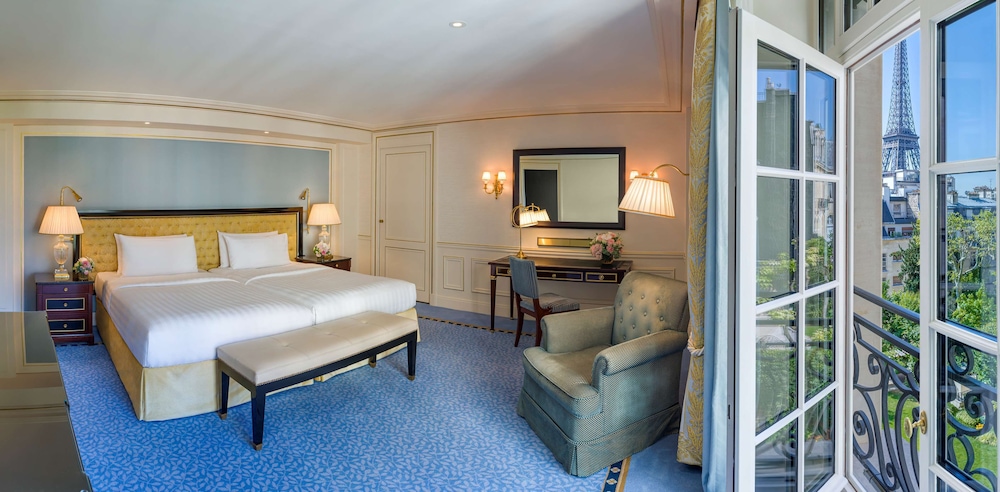 Habitación Deluxe, 2 camas individuales del hotel Shangri-La, Paris. Foto 1