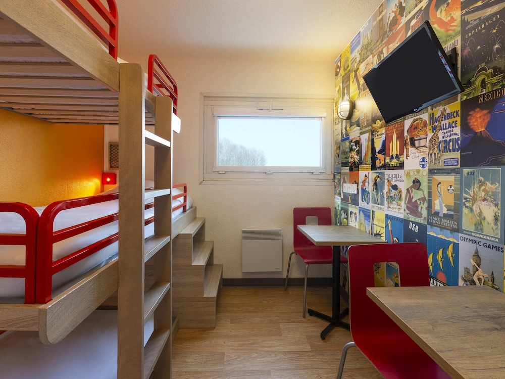 Habitación, 3 camas individuales (Break Room - #ontheroad basics) del hotel F1 Longwy. Foto 3