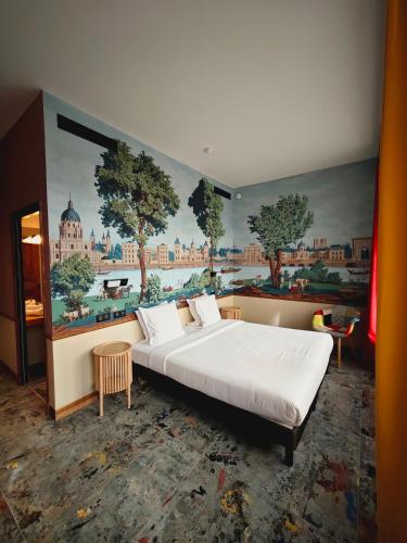 Habitación Doble Deluxe - Lado de la ciudad del hotel RELAIS MONCEAU. Foto 1