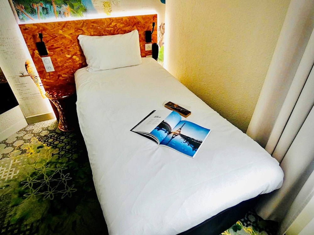 Habitación Estándar con 1 cama individual del hotel Ibis Styles Paris Boulogne Marcel Sembat. Foto 2