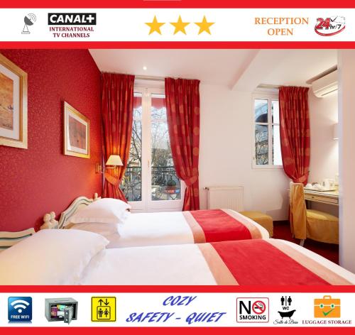Habitación Doble - 2 camas del hotel Austins Saint Lazare. Foto 2