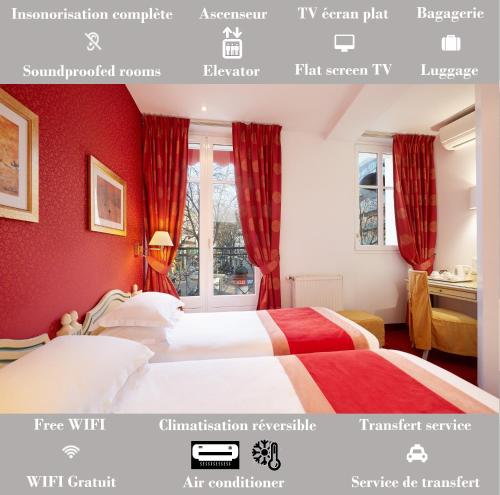 Habitación Doble - 2 camas del hotel Austins Saint Lazare. Foto 3