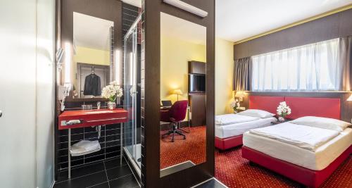 Habitación Doble Estándar - 2 camas del hotel PLAZA Premium Salzburg