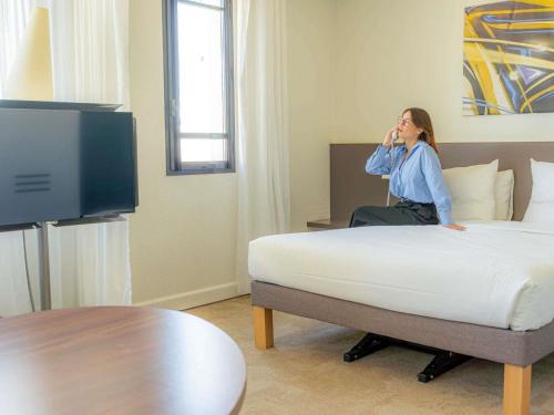Suite Executive con sofá cama del hotel Novotel Suites Paris Montreuil Vincennes. Foto 10