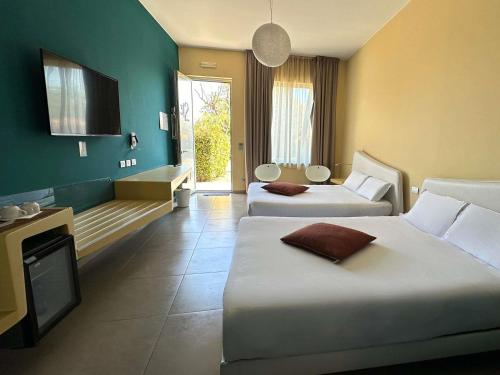 Habitación Clásica con 2 camas grandes del hotel Ibis Styles Catania Acireale. Foto 2