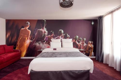 Habitación Doble Clásica del hotel Mercure Paris Place D'Italie