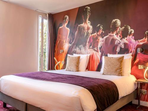 Habitación Doble Clásica del hotel Mercure Paris Place D'Italie. Foto 3