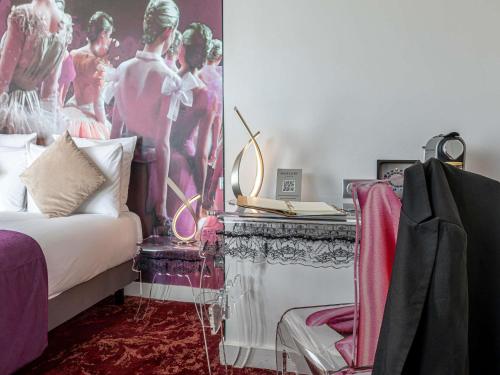 Habitación Privilege con 1 cama doble del hotel Mercure Paris Place D'Italie. Foto 4