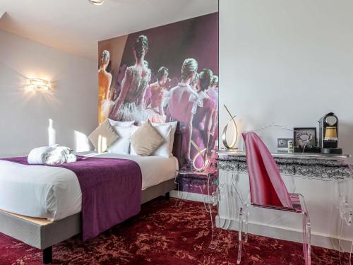 Habitación Privilege con 1 cama doble del hotel Mercure Paris Place D'Italie. Foto 5