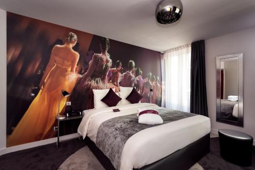 Habitación Doble Privilege del hotel Mercure Paris Place D'Italie. Foto 3