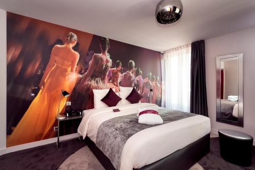 Habitación Doble Privilege del hotel Mercure Paris Place D'Italie. Foto 6