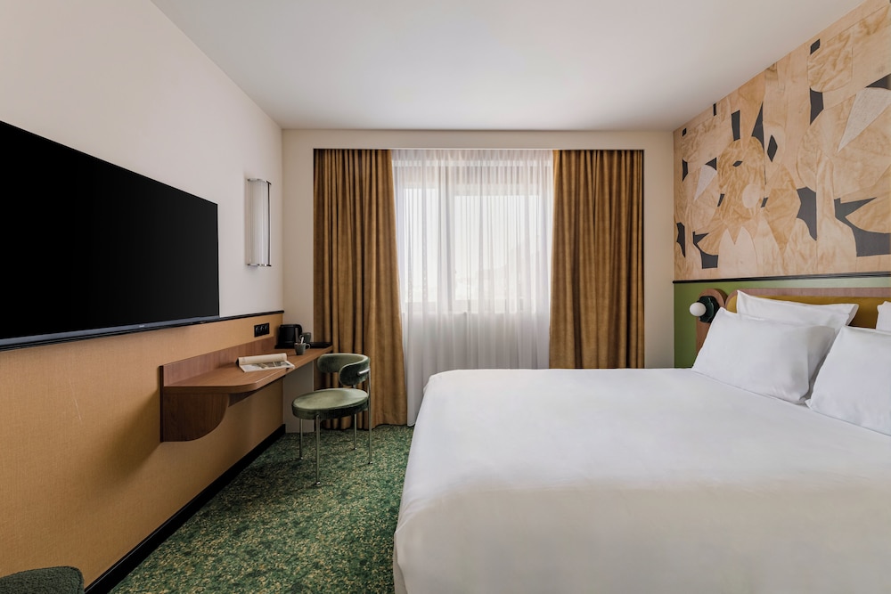 1 cama doble habitación accesible del hotel Mercure Lyon Centre Lumière. Foto 5