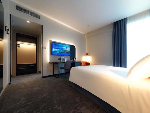 Habitación Doble Estándar del hotel Mercure Bergamo Centro Palazzo Dolci. Foto 2