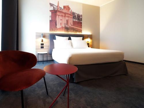 Habitación Doble Estándar del hotel Mercure Bergamo Centro Palazzo Dolci. Foto 4