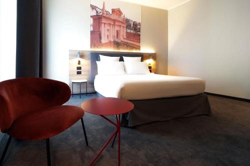 Habitación Doble Estándar del hotel Mercure Bergamo Centro Palazzo Dolci. Foto 13