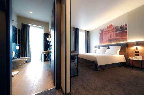Habitación Doble Estándar del hotel Mercure Bergamo Centro Palazzo Dolci. Foto 14