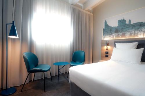 Habitación Doble Estándar del hotel Mercure Bergamo Centro Palazzo Dolci. Foto 15