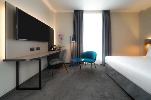 Habitación Doble Estándar del hotel Mercure Bergamo Centro Palazzo Dolci. Foto 20