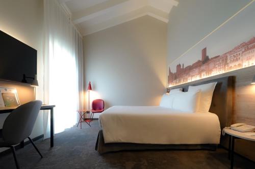 Habitación Doble Privilege del hotel Mercure Bergamo Centro Palazzo Dolci. Foto 19
