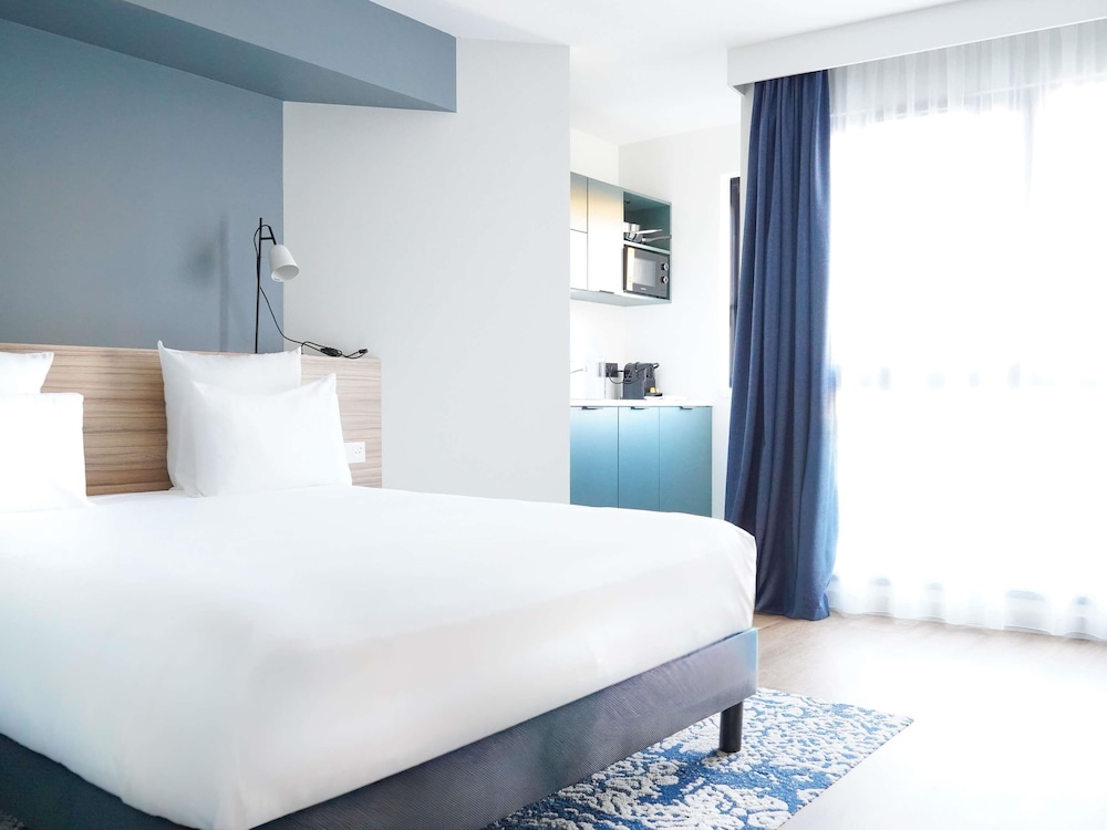 Apartamento con 1 cama doble del hotel Apparthotel Mercure Paris Boulogne. Foto 1