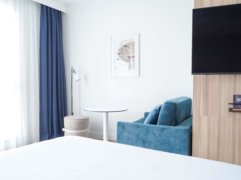Apartamento con camas individuales del hotel Apparthotel Mercure Paris Boulogne. Foto 5
